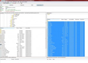 FileZilla in Public HTML Folder